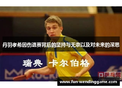 丹羽孝希因伤退赛背后的坚持与无奈以及对未来的深思